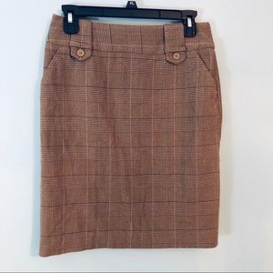 Grace elements plaid skirt